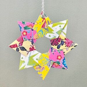Origami Ornament #S03 - Small Star